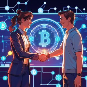 Illustration of smart contracts in use 