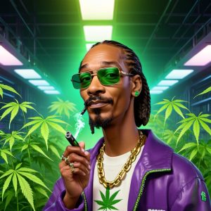 weed web3 nft 2025 snoop dogg green hoodie digital cannabis art
