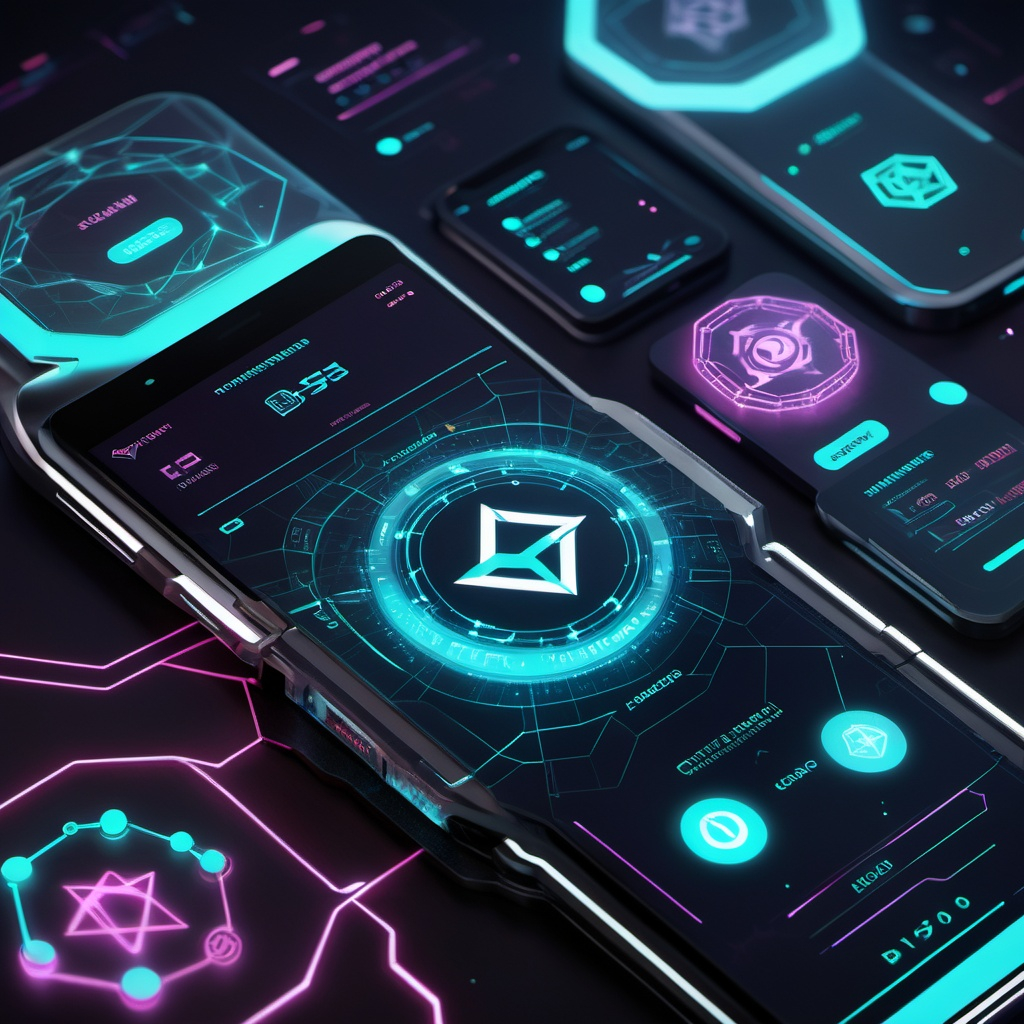 Multi-chain crypto wallet interface auto-detecting Ethereum, Arbitrum, and Polygon networks with futuristic UX design.