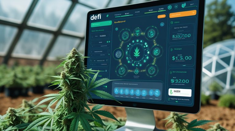 DeFi cannabis farm NFT loans