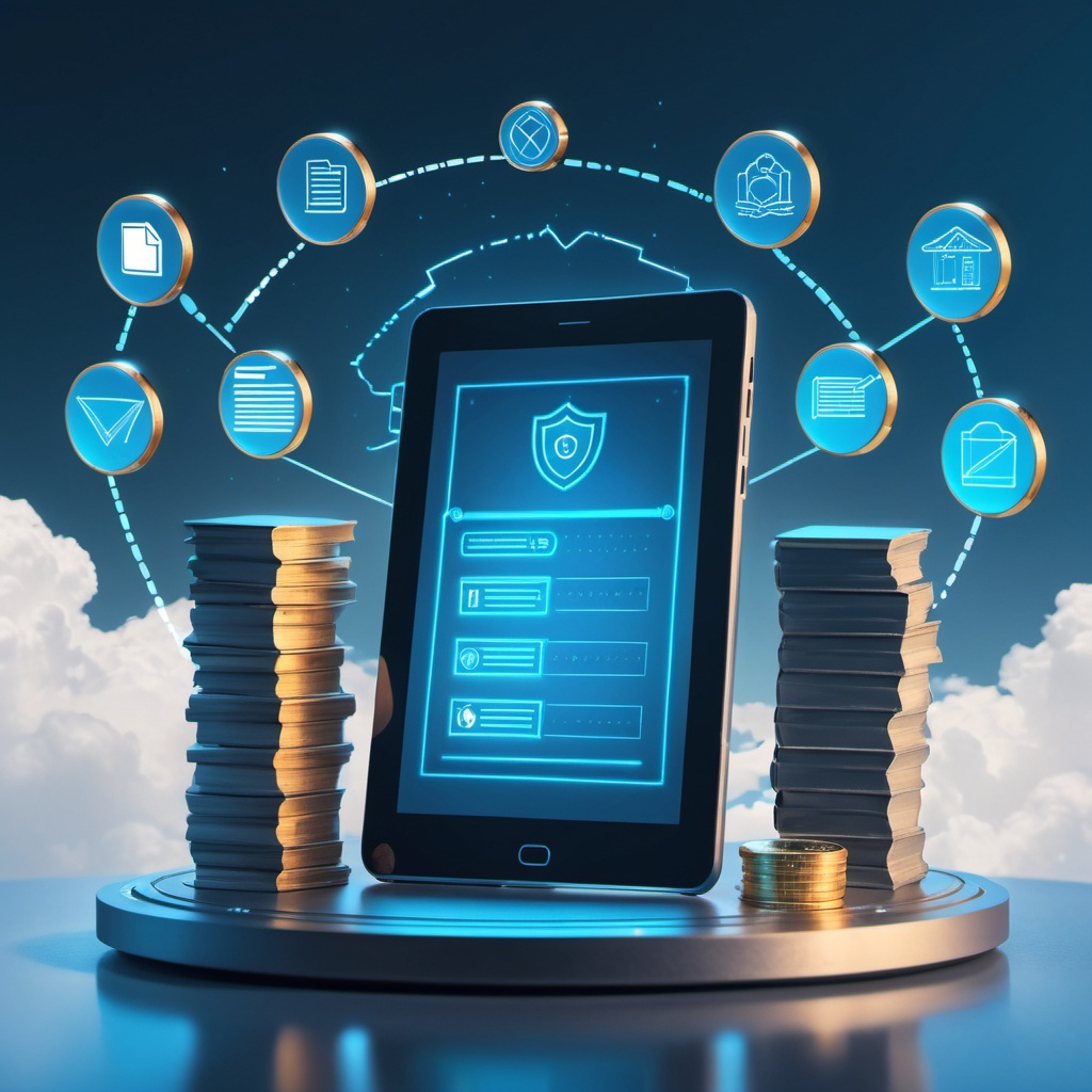 Light-themed illustration of a digital checklist showing audit, liquidity, tax, and risk items before investing in crypto income platforms.
