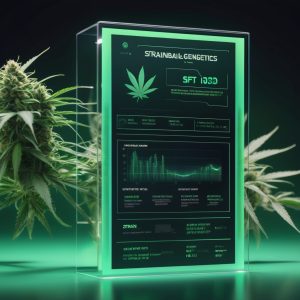 NFT verified weed QR code