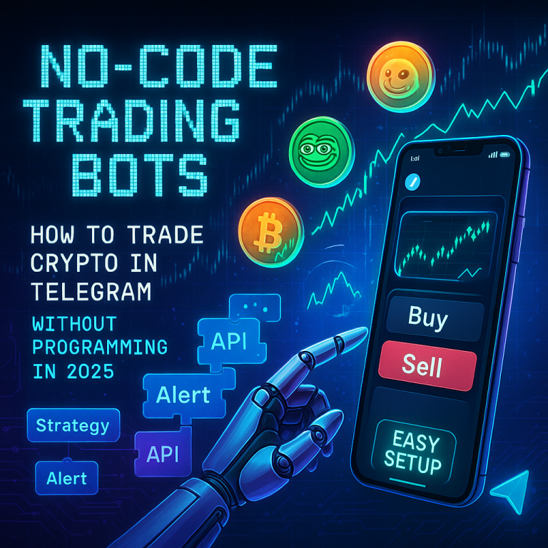 No-Code Trading Bots for Telegram – Crypto Automation with AI in 2025